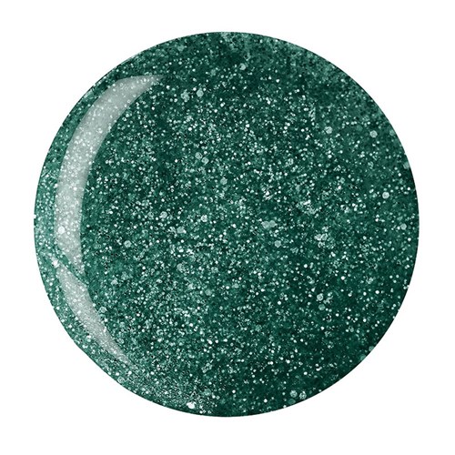 Powder Polish - #5596 Jade With Silver Glitter